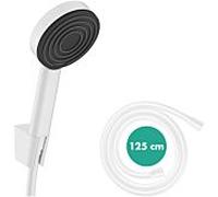 Hansgrohe Set de support de douche Pulsify S 1 jet, flexible 125 cm, blanc mat 24301700