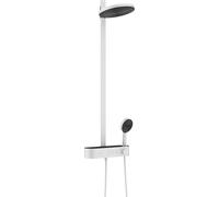 hansgrohe Pulsify S Colonne de douche 260 2jet 24241700 EcoSmart avec ShowerTablet Select 400, blanc mat
