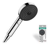 Hansgrohe Douchette Pulsify Select 24111000, 3 jets Ø105 mm, Relaxation, EcoSmart, chromé