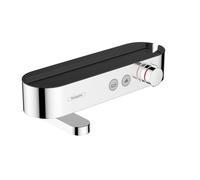 Hansgrohe Pulsify Select Mitigeur thermostatique bain avec tablette de douche 40cm chrome 24340000