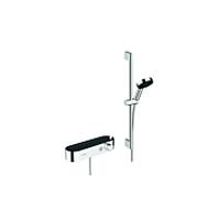 Hansgrohe Set de douche Pulsify Select S 24260000, barre 65 cm, douchette, relaxation, chromé