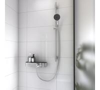 Hansgrohe Set de douche Pulsify Select S 24270000 - barre 90 cm, détente, douchette, chromé