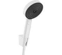 Hansgrohe Set de douche Pulsify Select S 24305700 – 3 jets EcoSmart, flexible 160 cm, blanc mat