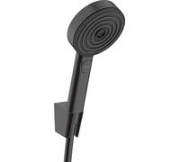 hansgrohe Pulsify Select S Set de support de douche 105 3jet Relaxation EcoSmart, avec flexibles de douche 160cm, 24305670, Couleur: noir mat
