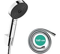 hansgrohe Pulsify Select S set de support de douche 24303000 Relaxation, avec flexible de douche 160cm, chromé