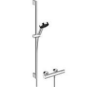 Hansgrohe Système de douche Pulsify Select S 3 jets 105 Eco Relaxation Ecostat 900 mm chromé