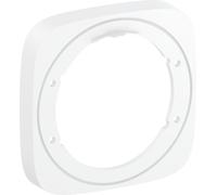 hansgrohe PuraVida Rosette de prolongation, 15597700, Couleur: blanc mat