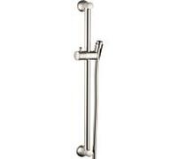 hansgrohe barre de hansgrohe Unica Classic 27617820 1930 , 65m, tuyau métallique 1,60m, nickel brossé