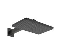 Hansgrohe Raindance alive Douche de tête 210/340 2 jets bras mural droit - Chrome noir brossé (anthracite) 24550340