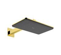 Hansgrohe Raindance alive Douche de tête 210/340 2 jets EcoSmart bras mural or poli 24551990