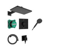 Hansgrohe Raindance alive ensemble encastré 210/340 1 jet iBox universal 2 m.noir mat 24620670