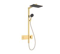 hansgrohe Raindance Alive Q système de douche 210/340 1jet avec ShowerSelect Comfort, 24580990, Couleur: Optique en or poli