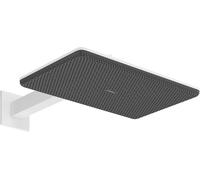 Hansgrohe Raindance Alive Q douche à effet de pluie avec bras 34.3x21.4 cm rectangulaire blanc 24551700