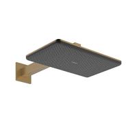Hansgrohe Douche de tête Raindance Alive Q 24550140 2 jets 210/340 avec bras de douche bronze brossé