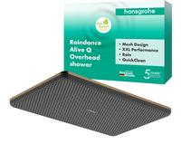 hansgrohe Raindance Alive Q Douche de tête 210/340 1jet EcoSmart, 24531140, Couleur: Bronze brossé