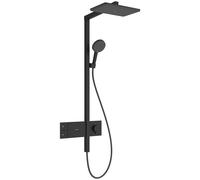 Hansgrohe Raindance Alive Q ensemble de douche mural avec thermostat oui noir 24580670