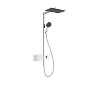 hansgrohe Raindance Alive Q système de douche 210/340 2jet EcoSmart avec ShowerSelect Comfort, 24591000, Couleur: chrome