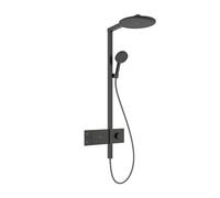 Système de douche Hansgrohe Raindance Alive S 24582340 1 jet avec ShowerSelect Comfort, chrome noir brossé