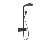 Système de douche Hansgrohe Raindance Alive S 24582670 1 jet avec ShowerSelect Comfort, noir mat