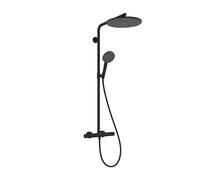 Système de douche hansgrohe Raindance Alive S Puro 24592670 type de jet 2000 avec élément Ecostat , 12 l/min, noir mat