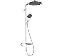 Hansgrohe Raindance Alive S Puro Colonne de douche thermostatique 24593000 300 1 jet EcoSmart, 8 l/min, chromé