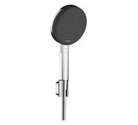 Ensemble de support de douche Hansgrohe Raindance Alive Select S 24612000 125 mm, pommeau de douche, flexible de douche, 3 jets, chromé