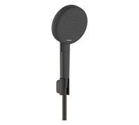 Support de douche Hansgrohe Raindance Alive Select S 24612340, pommeau de douche 125 mm, 3 jets, chrome noir brossé