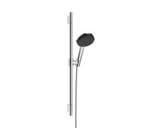 hansgrohe Raindance Alive Select S Set de support de douche 125, 3jet EcoSmart avec barre de douche Unica S PURO 65cm, 24602000, Couleur: chrome