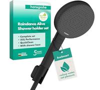 Hansgrohe Set de douche Raindance Alive Select S 24611670 EcoSmart 3 jets 160cm noir mat