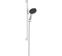 Hansgrohe - Ensemble de douche Raindance Alive Select S - 3 jets, économie d'eau, barre 65 cm, chromé