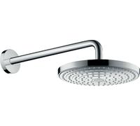 Hansgrohe Raindance douche à effet de pluie 24x24 cm ronde chrome 26466000