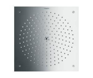 Hansgrohe Raindance douche à effet de pluie 26x26 cm carrée chrome 26481000