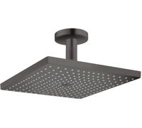 Hansgrohe Raindance douche à effet de pluie 30x30 cm carrée noir 26250340