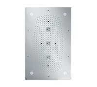 Hansgrohe Raindance douche à effet de pluie 68x46 cm rectangulaire chrome 28418000