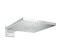 Hansgrohe Raindance douche à effet de pluie avec bras 30x30 cm carrée chrome 26238000