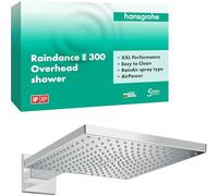 Hansgrohe Raindance E 300 Douche de tête 26238000 chrome, 1jet, bras de douche 390 mm