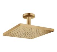 Hansgrohe Raindance E douche de tête - 30x30cm - carré - ecosmart - brushed bronze 26251140