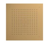 hansgrohe Raindance E Douche de tête, carrée 400x400mm, 1jet EcoSmart, intégrée au plafond, 26253140, Couleur: Bronze brossé
