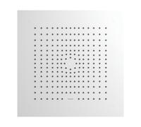 hansgrohe Raindance E Douche de tête, carrée 400x400mm, 1jet, intégrée au plafond, 26252700, Couleur: Blanc mat