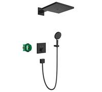 Pack encastré avec mitigeur thermostatique ShowerSelect noir mat - 27939670