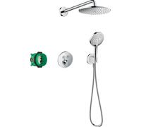 Hansgrohe Raindance ensemble de douche encastré avec thermostat oui chrome 27951000