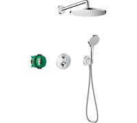 Hansgrohe Raindance ensemble de douche encastré avec thermostat oui chrome 27954000