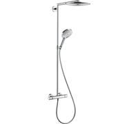 Hansgrohe Raindance ensemble de douche mural avec thermostat chrome 27114000