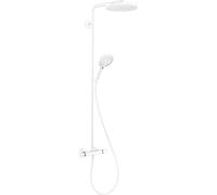 Hansgrohe Raindance ensemble de douche mural avec thermostat oui blanc 27633700