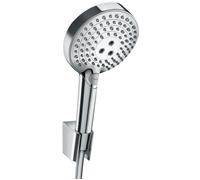 Hansgrohe Ensemble porte-douche Raindance Select S 120 - 3 jets PowderRain flexible 160 cm chromé