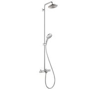 hansgrohe Raindance Select 240 showerpipe 27117000 avec bras de douche 450 mm, chromé , pour baignoire