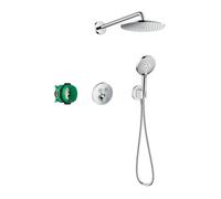 hansgrohe Raindance S Pack encastré avec mitigeur thermostatique ShowerSelect S, chromé, 27951000