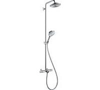 hansgrohe Raindance Select 240 showerpipe 27117000 avec bras de douche 450 mm, chromé , pour baignoire