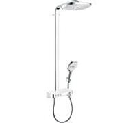 hansgrohe Raindance Select E 300 3jet Showerpipe 27127400 blanc/chromé