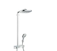 hansgrohe Raindance Select E - Système de douche Showerpipe 300 3jet avec mitigeur thermostatique chrome